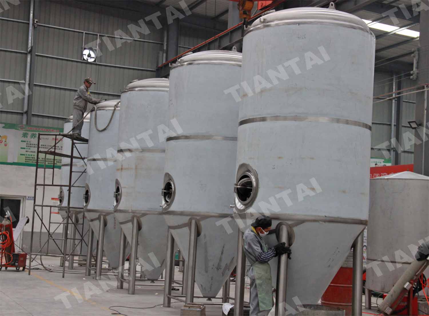 3000L jacketed beer fermenter